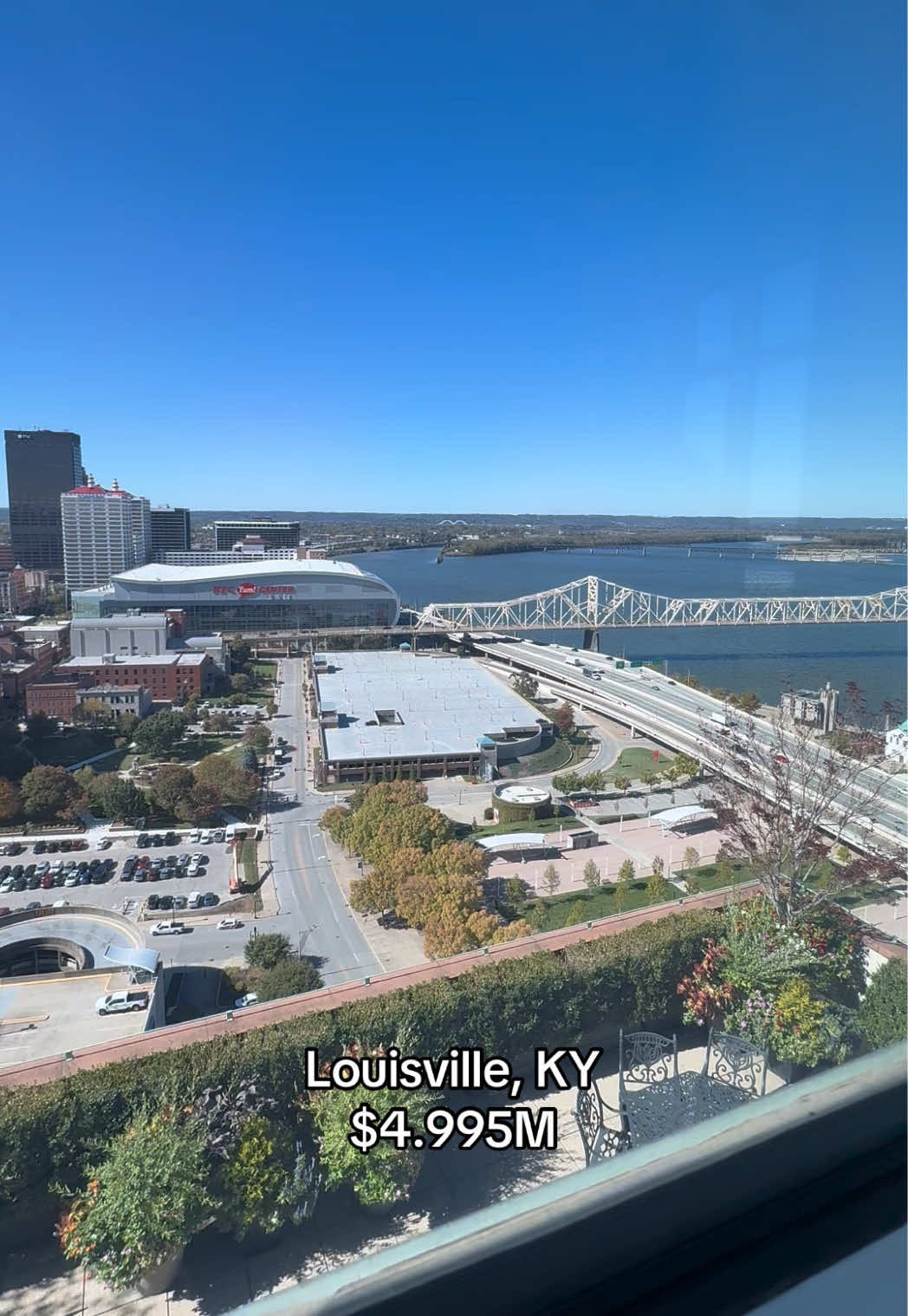 🛗 Penthouse 🛌 3 bed  🛁 7 bath 📐 7,248 sqft    📍 Louisville   💰 $4.995MM  Listed with  Jon Mand  Lenihan Sotheby’s  International Realty “Commanding the Louisville skyline from its unparalleled vantage point, the Penthouse at Waterfront Park Place is a residence without equal. Occupying the top two floors and spanning more than 7,200 square feet of refined interior space, this remarkable home embodies the essence of sophistication, architecture, and art. Walls of glass wrap the residence in an ever-changing panorama—stretching from the meandering Ohio River to the distant rolling hills—framing the city from every direction with a sense of permanence and grace that cannot be replicated. On the top floor of this extraordinary residence lies its most captivating feature: an open air garden terrace that seems to float above the skyline. Designed for both grand entertaining and quiet reflection, the terrace offers sweeping 360-degree views of the river and downtown, transforming with the light of each passing hour. By day, it's a serene retreat surrounded by open sky; by night, it becomes a glittering stage for gatherings that stretch effortlessly into the evening. A private elevator opens directly into the home, revealing a tranquil office and sitting area that set the tone for the residence's understated grandeur. Beyond, a luminous foyer and sweeping staircase rise beneath a cascade of natural light, creating an entrance as graceful as it is dramatic. The main level unfolds in a timeless, livable layout each space proportioned with an architect's eye for flow and function. The gourmet kitchen, rich in custom millwork and outfitted with top-tier appliances, serves as the home's warm and inviting center, seamlessly connecting to a comfortable family room. The adjacent dining and living rooms, oriented eastward, frame breathtaking scenes of Louisville Slugger Field and the Ohio River through floor-to-ceiling glass, blurring the boundaries between interior and skyline. Three spacious bedroom suites offer comfort and privacy, each positioned to take in distinct perspectives of the city and water. The primary suite an architectural marvel of glass and curve appears to hover above the river itself, turning morning light and evening glow into part of daily life. A rare offering of scale, elevation, and presence, the Penthouse at Waterfront Park Place stands as Louisville's most iconic private address where art, architecture, and atmosphere converge in perfect balance.” #Louisville #Kentucky #Luxury #Penthouse #Sothebys 