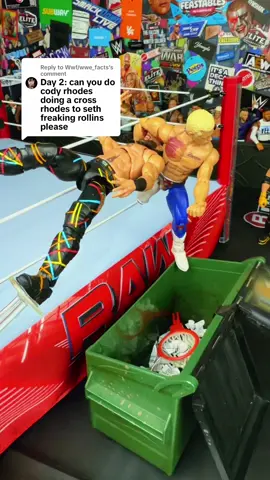 Replying to @Wwf/wwe_facts #codyrhodes #wweelite #wwemattel #wwefigures 
