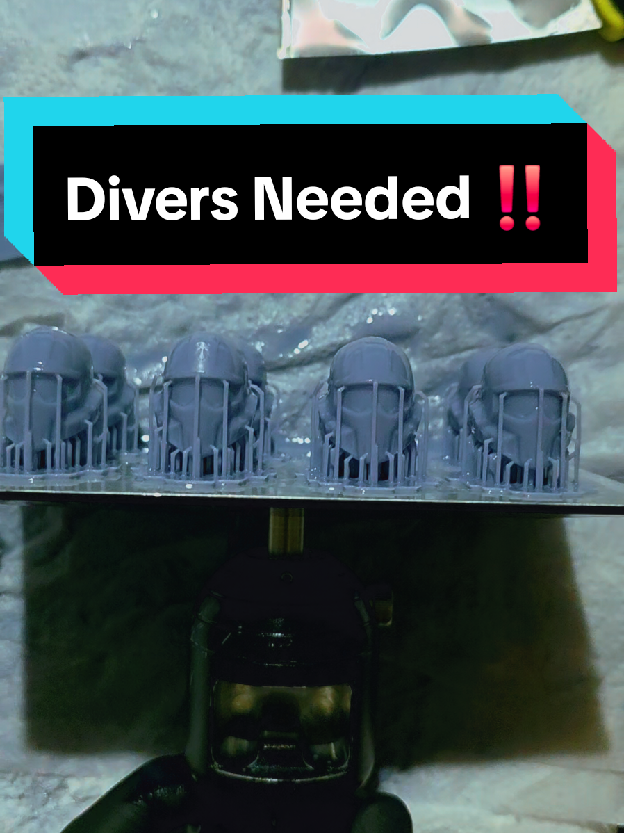 Diver on in ‼️ #helldivers2 #3dresinprinting #3dprinted #gamingcommunity #fyf 