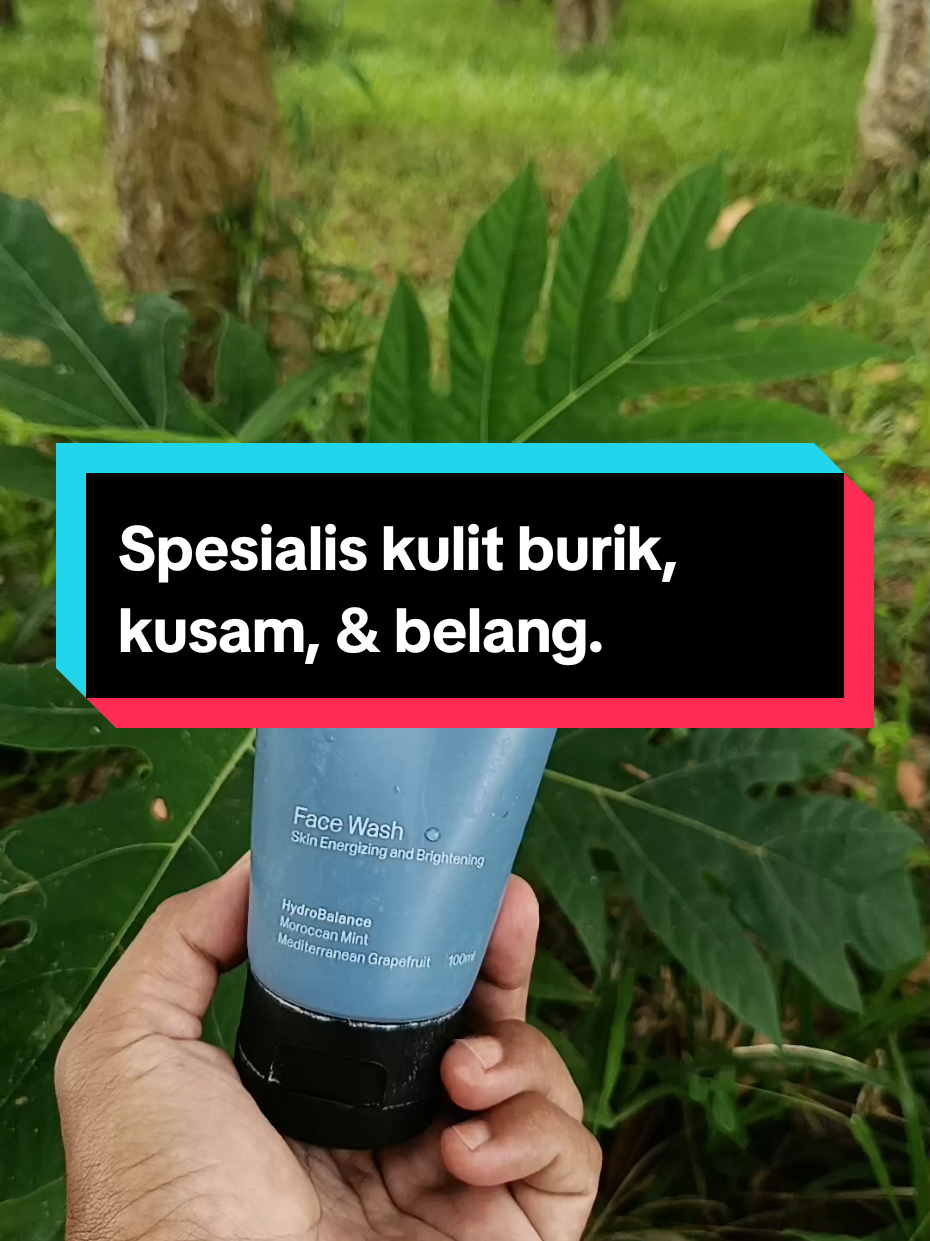 Kahf Face Wash Skin Energizing and Brightening - Sabun Cuci Muka Pria untuk Membantu Mencerahkan Wajah- Suitable for Daily Use