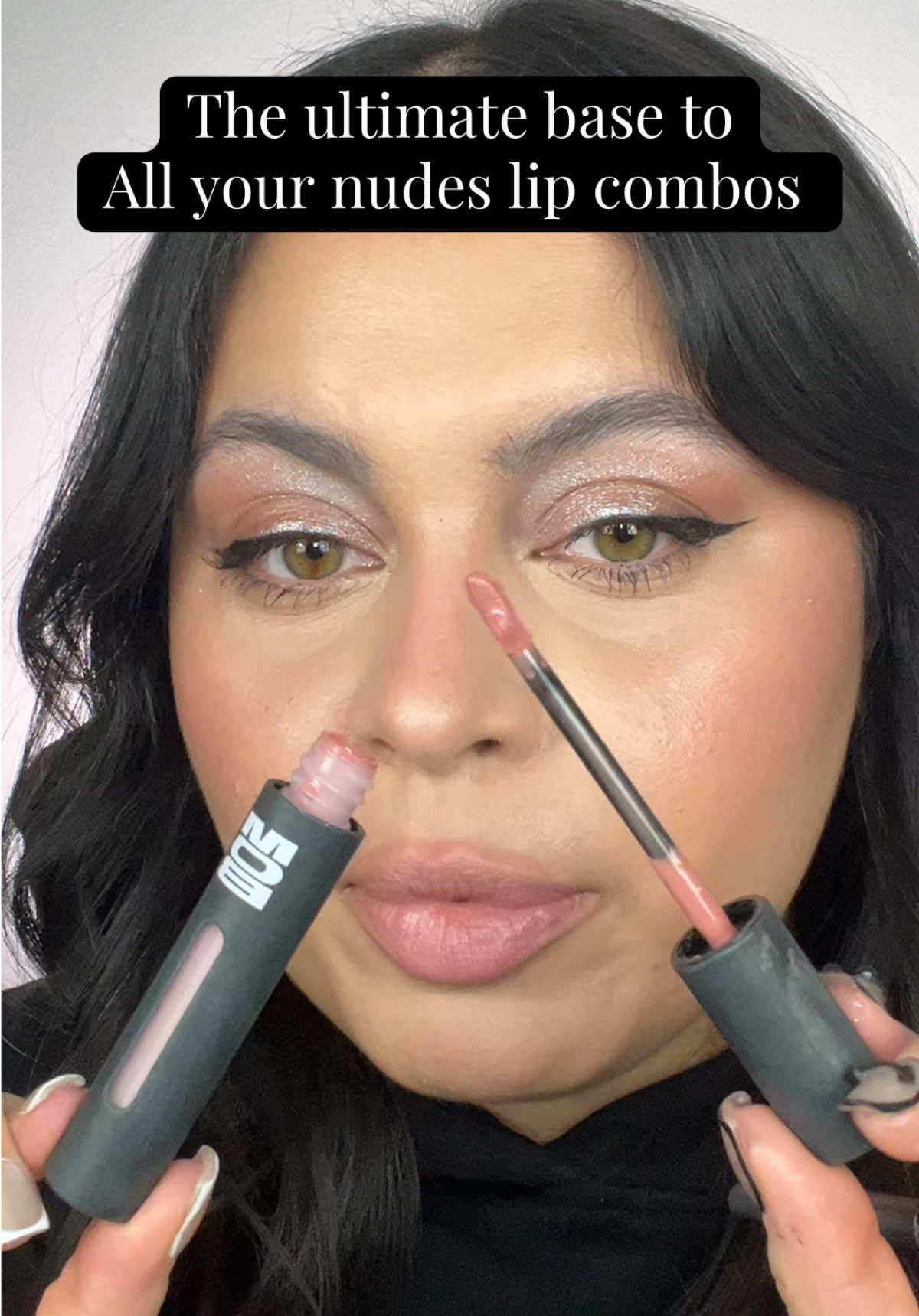 KNOCK ✊🏼 KNOCK. I made a new lipgloss. RIFF Available now on mob beauty .com  @MOB Beauty  RIFF  BREAKDOWN  THE LATE NIGHT PALETTE 