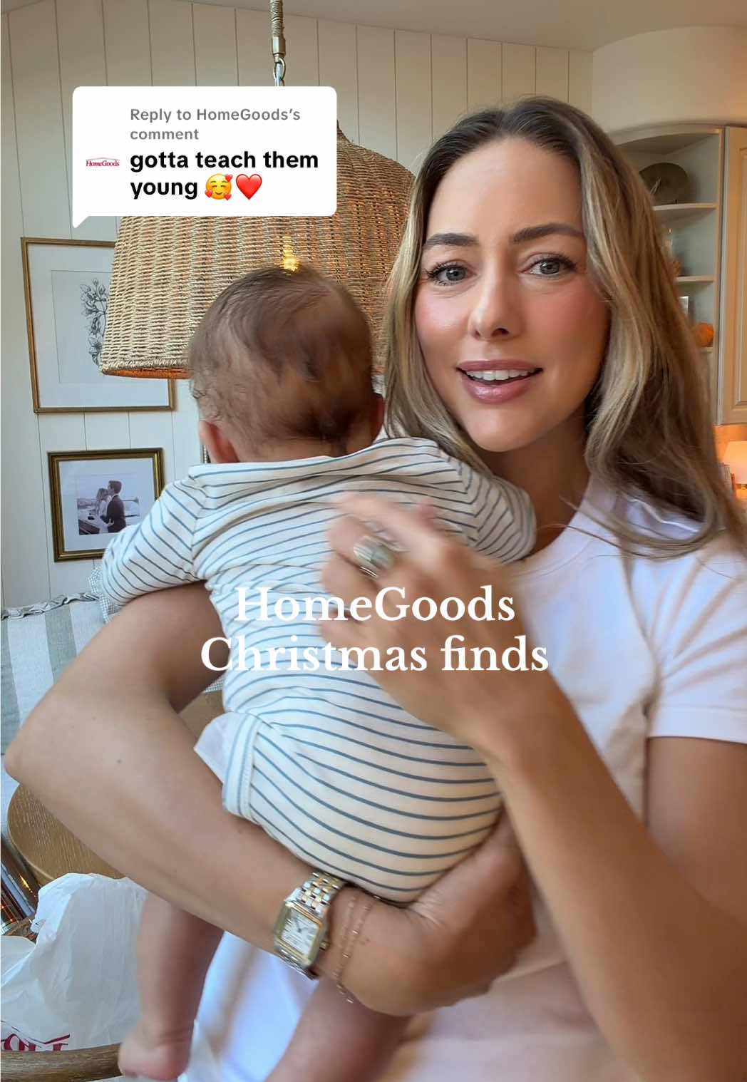 Replying to @HomeGoods the apple doesn’t fall far from the tree am I right?? @HomeGoods #christmasdecor #homegoods 