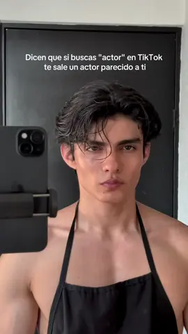 Solo una que otra persona que me dice que me parezco a él, y TikTok no ayuda! 