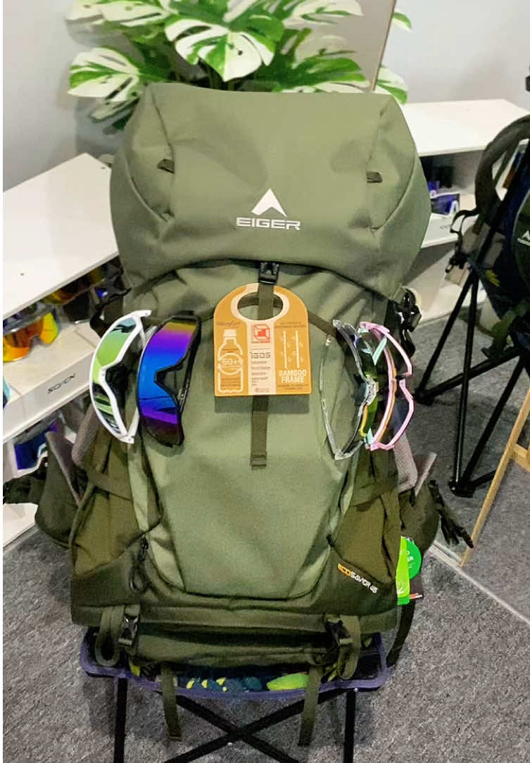 Tas carrier Eiger Ecosavior 45 lt #pendakifomo #pendakicantik #eiger #eigerproduct 