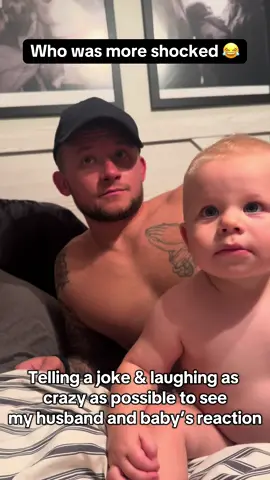 I think my husband was more shocked  #fyp #MomsofTikTok #hotcopsoftiktok #funny #boymom