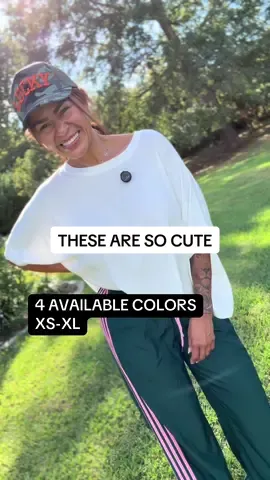 These track pants come in super cute colors. Click the shopping cart to see them. Catch the sale now!  👌🏽✅👍🏽 #creatorsearchinsights  #trackpants  #ladiesjoggers #loungewear  #tiktokshopfinds 