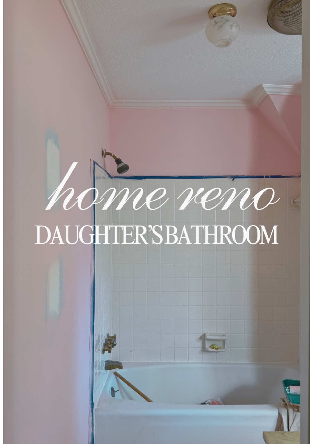 Part two of turning my daughter’s bathroom into a Bibbidi Bobbidi Boutique… and of course, the house had a little surprise waiting for me. 🪄  We found a molded window, which means no wallpapering until we get new windows installed. If I’ve learned anything from renovating this house, it’s that you always need a cushion in your budget, and your cushion also needs a cushion 😅 somehow, every project still finds a way to throw curveballs. But the magic is in the progress, and we’ll get this fixed so the princess bathroom dream can keep moving forward. 🏰💫 What’s the biggest surprise you’ve run into during a renovation? #DisneyInspiredHome #BathroomRenovation #RenovationLife #BibbidiBobbidiBoutique #HomeRenovationJourney 