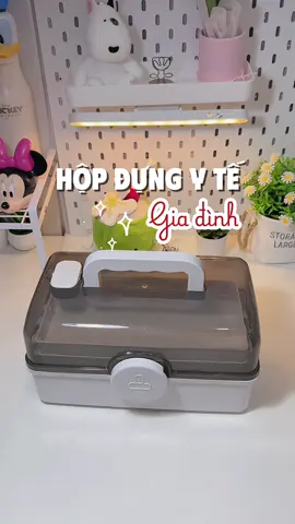 Hộp y tế tiện lợi nhà nào cũng cần có nha mọi người. #mebimsua #hopyte #hopdungyte #giadinhemmay 