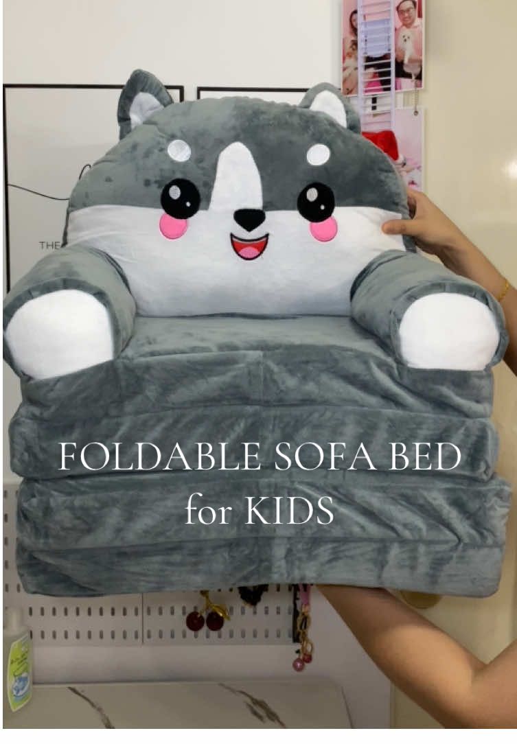 This is really worth it! Magugustuhan talaga ng Kids / Foldable Sofa Bed for Kids #foldablesofabedforkids #foldablesofabed #bedforkids #giftideaforkids #kidschair 