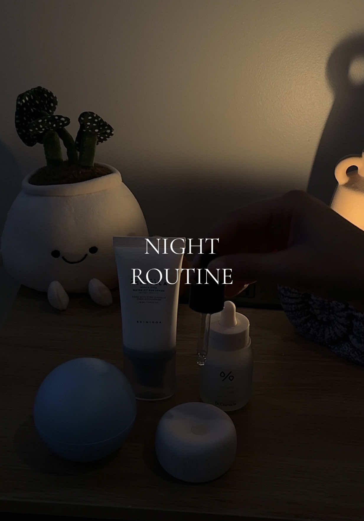 fall night edition 🤎 #nightroutine #unwindwithme #cozyathome #fallselfcare #romanticizinglife @SKIN1004 US @Dr.Ceuracle Official @Moonbow Skin 