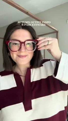Fall outfit inspo ft my new frames from @paireyewear !! 🤎 I’m wearing the Murphy base frames in crystal clear, and I love their chic size and shape & how seamlessly they transition with each look. Don't forget to use my code SARAIGRACE15 to save $$ on your first Pair !! #pairpartner 