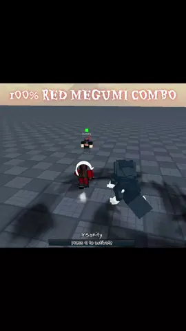 100-0% combo megumi #jjk #jjs #robloxfyp #robloxgames #jujutsu 