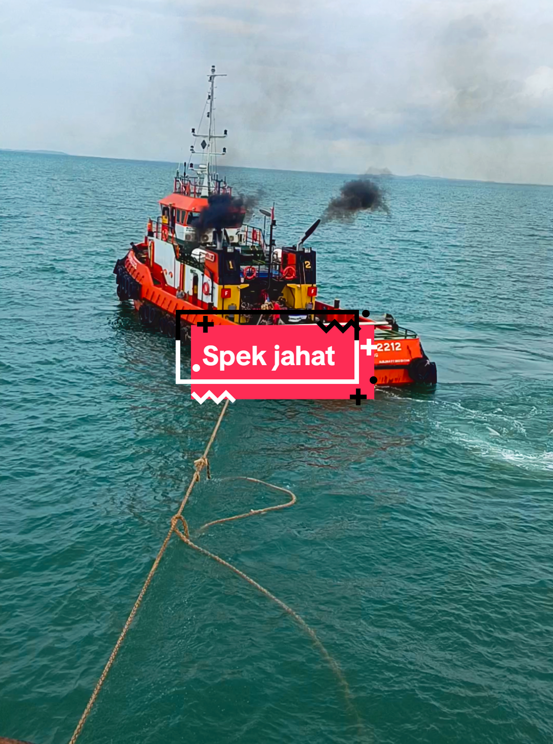 SPEK JAHAT, Siap meramaikan tanjung pinang #tugboat #pelautindonesia #kuliboy #fypp #drag 