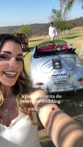 o noivo babando no carro akakakakaka já quero andar de novo!!!!! @BLUESKY obrigadaaaa!! #noivas #casamento 