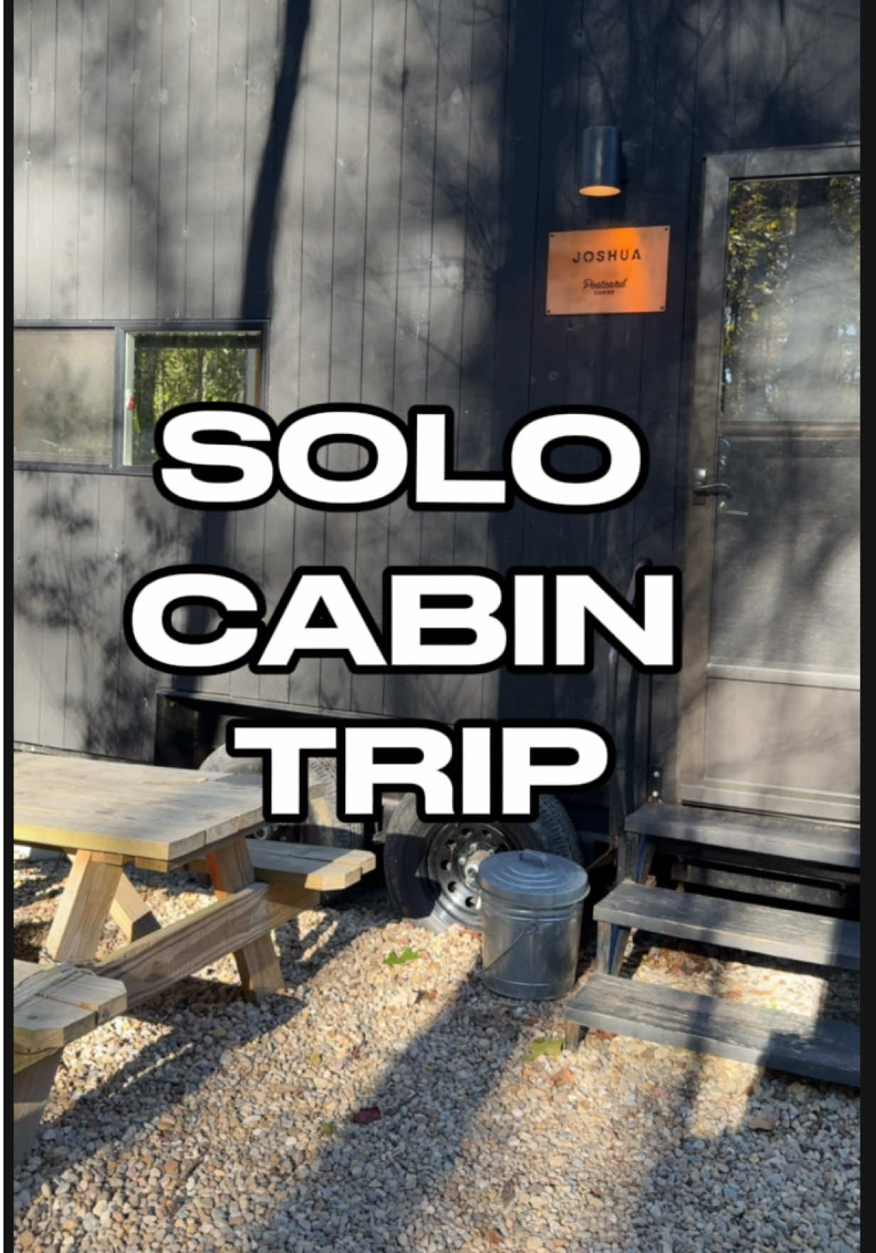 This was such a side quest for me, but I absolutely do not regret it! #cabin #postcardcabins #camping #Hiking #glamping 