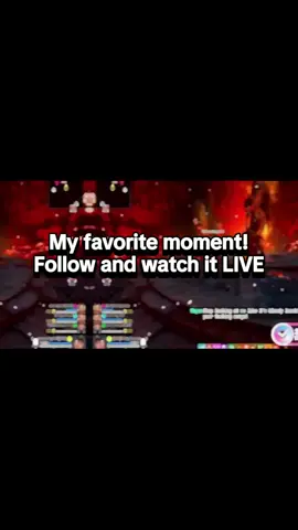 My favorite moment!Follow and watch it LIVE