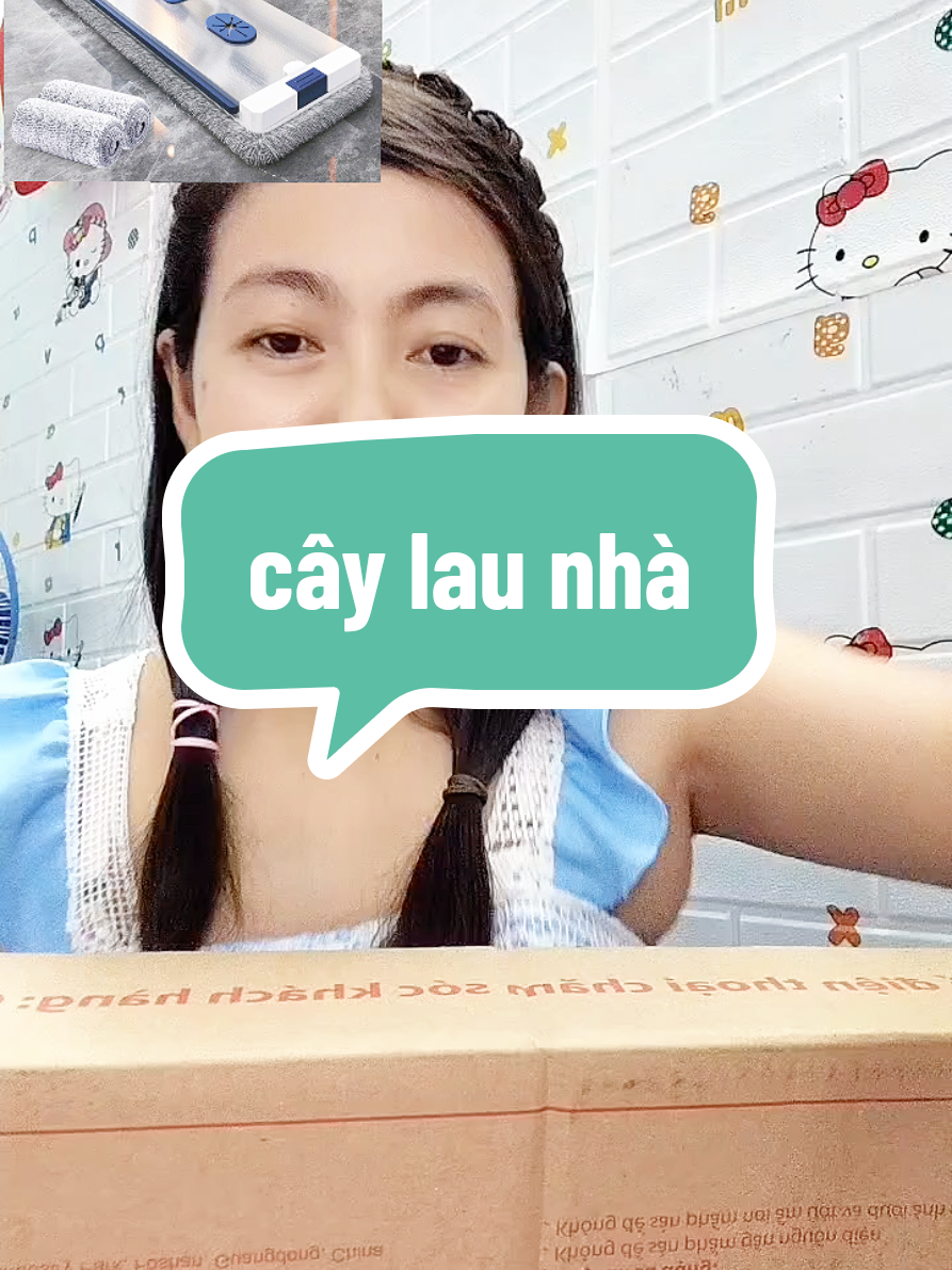 cây lau tự vắt hàng chính hảng của nhà kitimop nha mấy bà ơi#caylaunha #caylaunhatuvat #vesinhnhacua #giadinh #mebimsua 