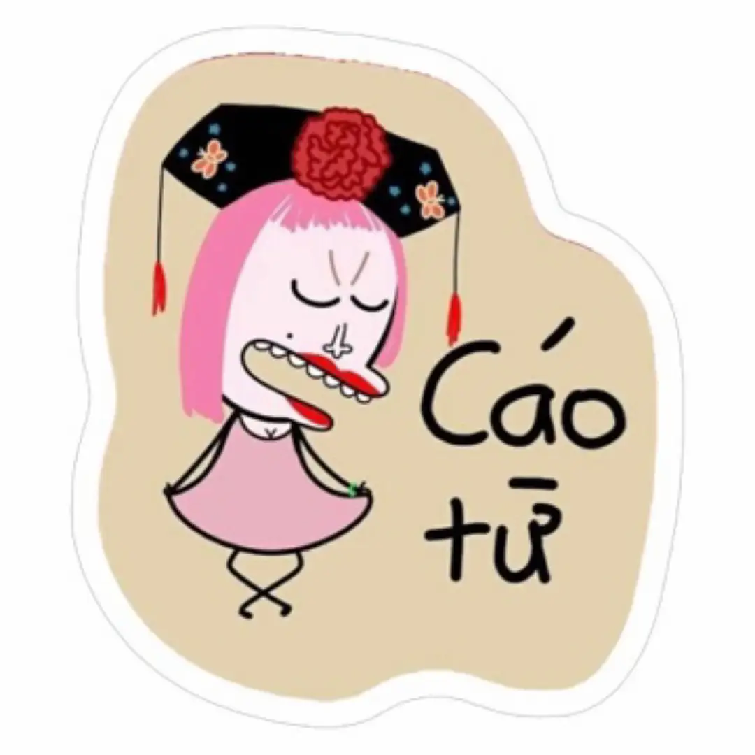 Trả lời @H.V.H #xuhuong #stickers #trẫm #nhãndán #nhãndántrẫm 