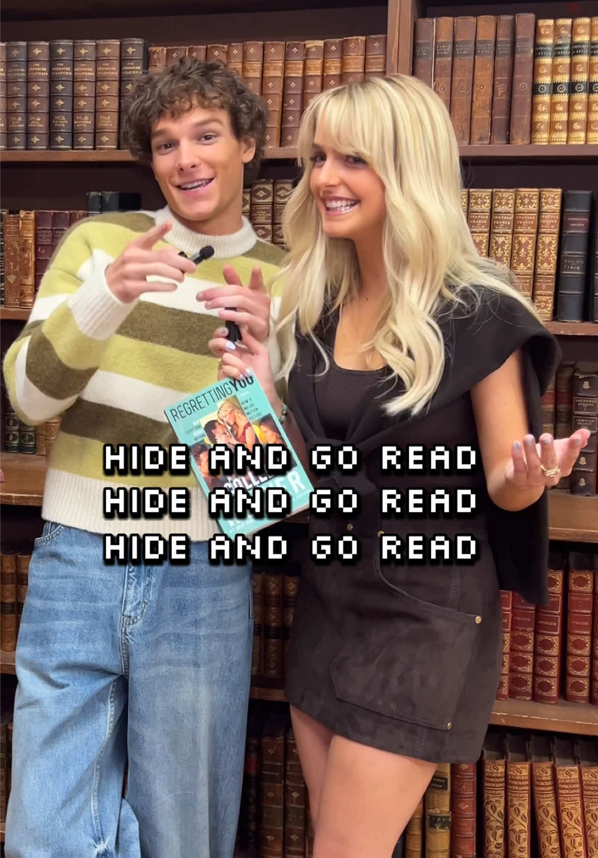 Putting Mckenna and Mason’s bookshop browsing skills to the test 📘 Colleen Hoover’s Regretting You, only in theatres Friday!! #BookTok #ParamountPartner #RegrettingYouMovie @Regretting You @Paramount Pictures 