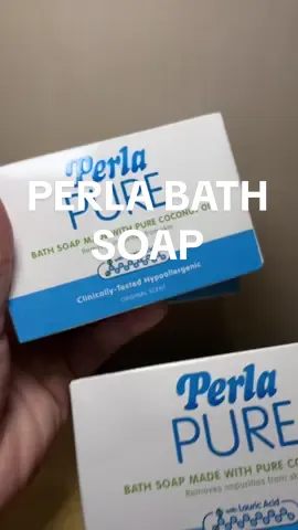 finally naglabas na si Perla ng bath soap nila, ang sabon na sikat na sikat nung 80's pampaputi. #perla #perlabathsoap #bathsoap #perlasoap 