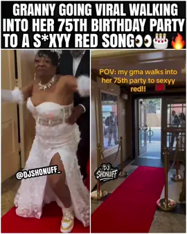 Granny at 75 turn it out for her birthday 