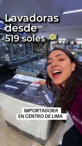 Las mejores lavadoras, económicas y ahorradoras aquí en centro de Lima. #centrodelima #centrodelima #electrodomesticos #hogar #lavadora 