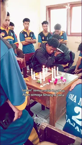 # semoga tenang disana Arjun kw akan selalu kami ingin  terimakasih untuk semuanya 🥺##sman2bajawa🔥 
