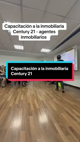 Capacitación a la inmobiliaria Century 21  Quiero expresar mi más sincero agradecimiento a Century 21, una de las inmobiliarias más reconocidas y admiradas en Ecuador y en el mundo 🌎. Tuve el honor de ser invitado a capacitar a su increíble equipo de asesores, y realmente fue una experiencia maravillosa. Gracias de corazón a Jadira Corella, quien lidera esta gran franquicia en Ecuador con una energía, profesionalismo y calidad humana que se sienten desde el primer momento 💛. Gracias también a todo el equipo de Century 21 por la calidez, la apertura y por hacerme sentir como en casa. Me encantó compartir con ustedes, aprender juntos y ver la pasión con la que trabajan cada día por transformar vidas a través de los bienes raíces #jorgebienesraices #bienesraices #agentesinmobiliarios #century21 #creartorsearchinsigh 