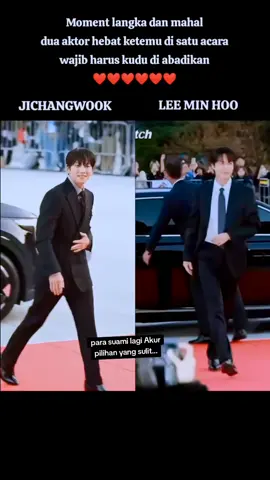 Cagiyaa...@lee_minho_indonesia @ji.cha.wook #leeminho #jichangwook 