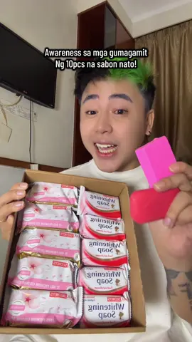 Awareness sa gumagamit ng sabon nato. 