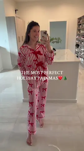 These couldn’t be more perfect! Matching girl ones linked, dad & son red pajamas in my showcase!  #pajamas #christmas #bows #christmaspajamas #holidayoutfit 
