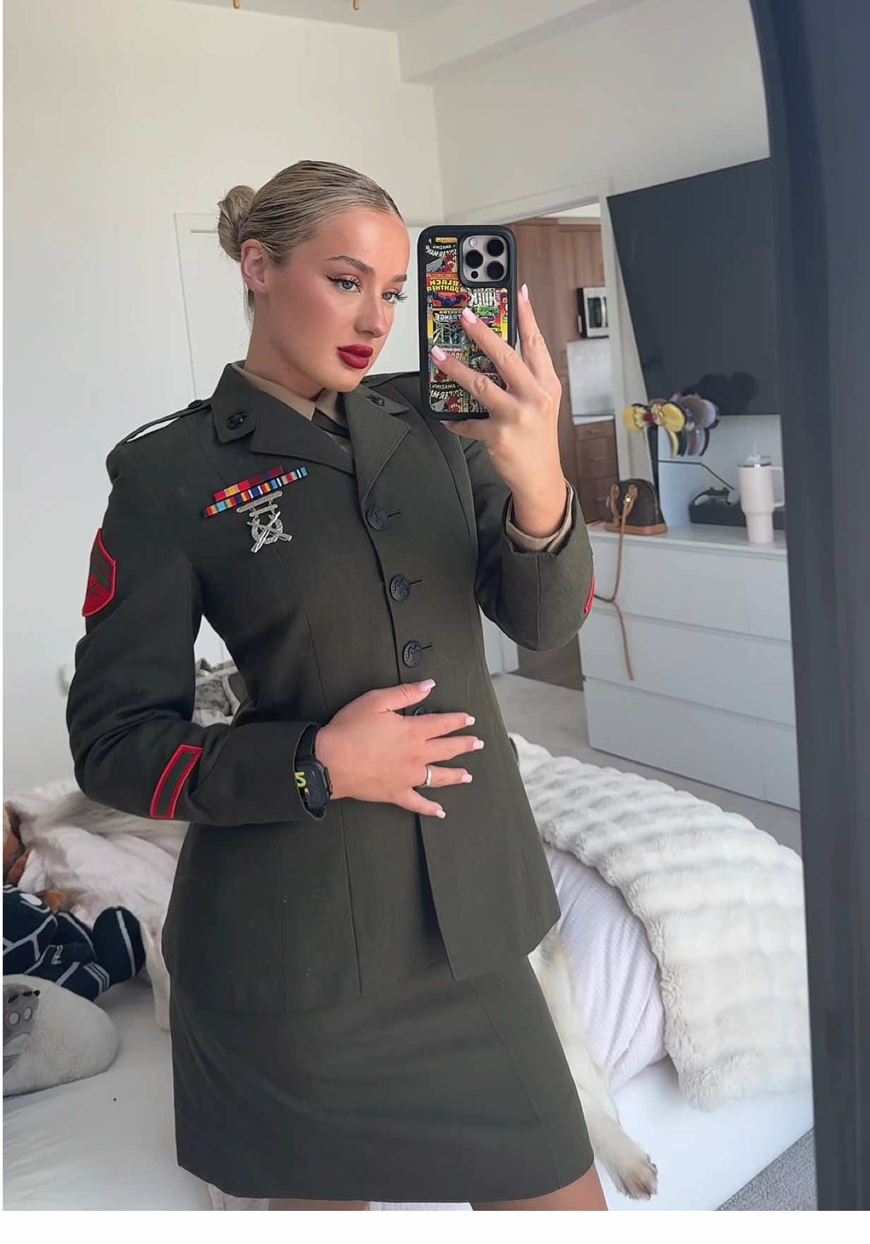 fancy fancy❤️💪🏼 #fyp #usmc #miltok #marines #femalemarine 