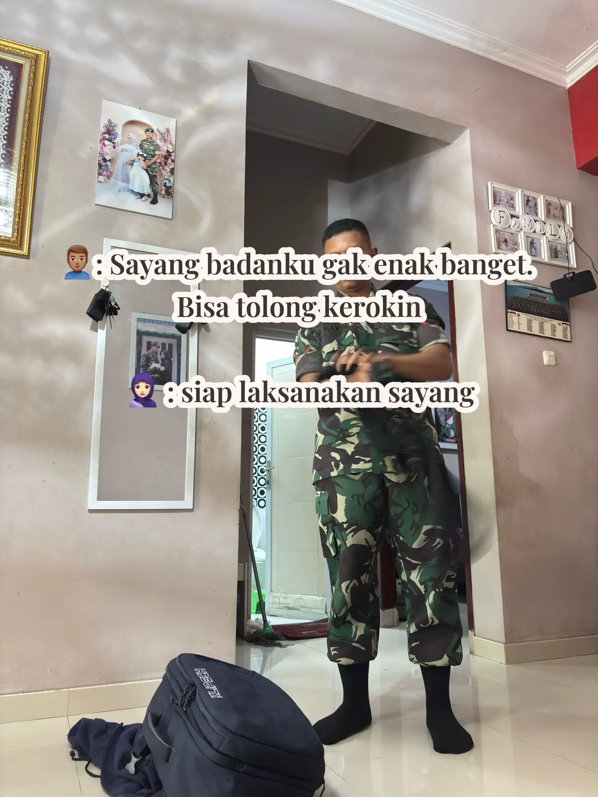 Pulang jaga ngeluh badan nya ga karuan karna kmarin2 juga hujan-hujanan terus suami aku ini. Minta dikerokin langsunglah ku eksekusi😙 Cepet sehat lagi ayang 🫶🏼 #masyaallahtabarakkallah❤❤❤ #suamiistri #suamisiaga #fyppppppppppppppppppppppp 