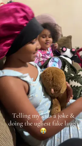 Lmao they thought the fake laugh was hilarious 🤣😭 I sound like the wicked witch 😭 #fyp #foryoupage #trending #joke #MomsofTikTok 