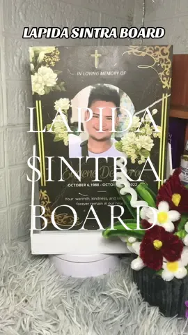 Pwede na kayong nagpagawa ng lapida sintra board para sa mga minamahal ninyo #lapida #lapidasintraboard #sintraboardlapida 