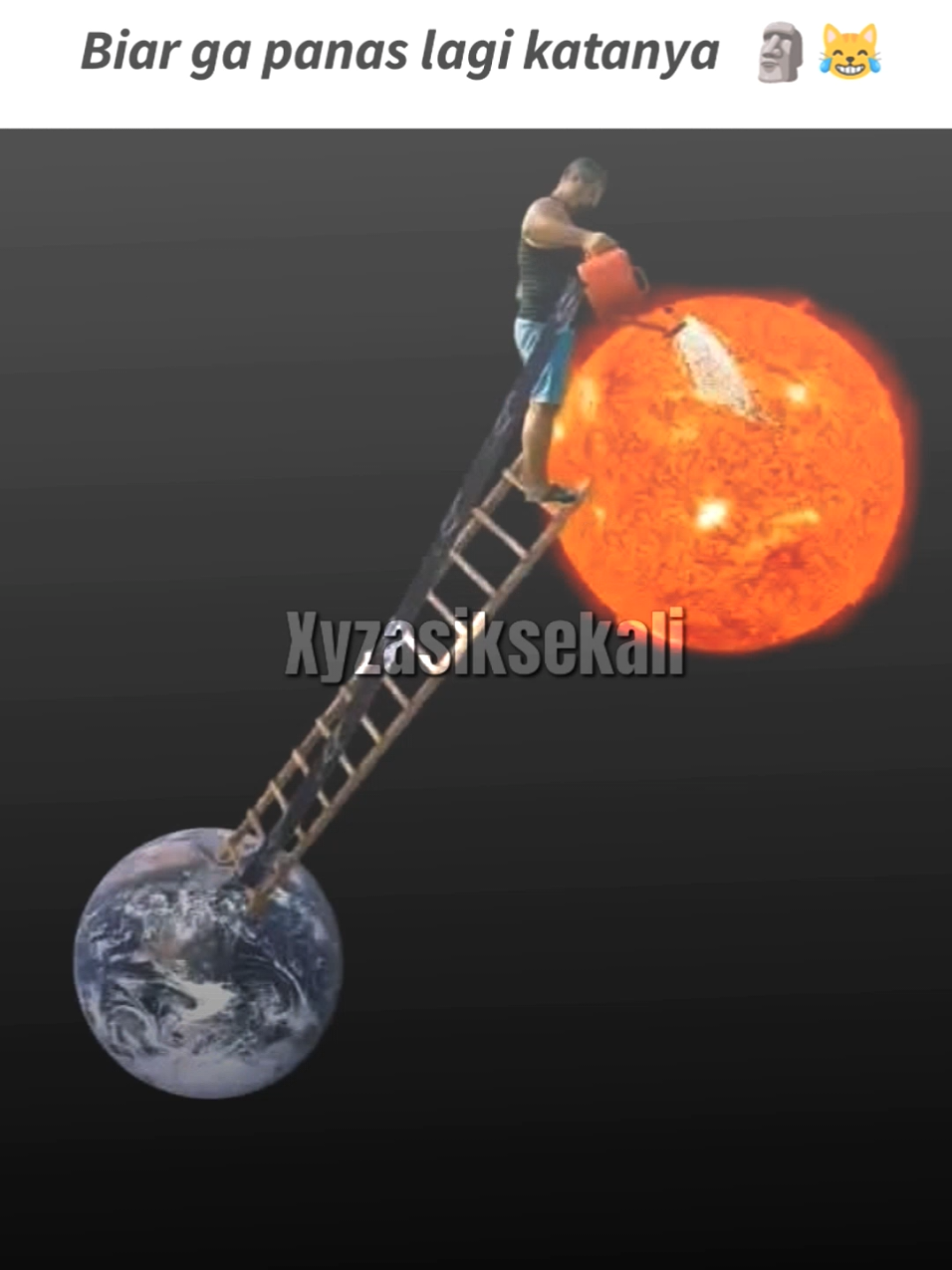 biar ga panas 🗿😹😹 #meme #memefb #memeindo #jjmeme #presetalightmotion 