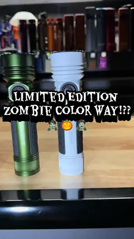 #olight #seeker4pro in their limited edition #halloween #zombie colorway!?? With 4600 lumens, 260 meters of throw and a lifetime warranty!?? 