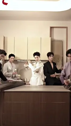 The Whispers Of Fate Band  — I’ll gladly accept this boy band breakfast first 😆 This isn’t luxurious at all, just a little morning treat~ ☕✨ WhispersOfFate / เสียงกระซิบแห่งโชคชะตา / 水龙吟  #หลัวอวิ๋นซี #หลัวหยุนซี #หลัวที่ดีคือหลัวอวิ๋นซี #LuoYunxi #罗云熙 Cr.on vid シ