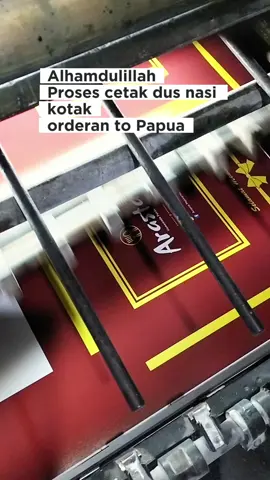 cetak dus nasi kotak #catering #cetakcustom #dusnasikotak #packagingsidoarjo #CapCut 