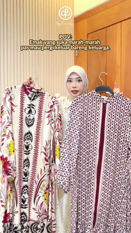 Keriwehan emak-emak kalo mau pergi emang real adanya ya bund.😂 siapa yg sering gini juga kalo mau pergi sama keluarga?🤭 #racuntiktok #dynclothingline #bydianafz #gamisrayon #kontenpov 