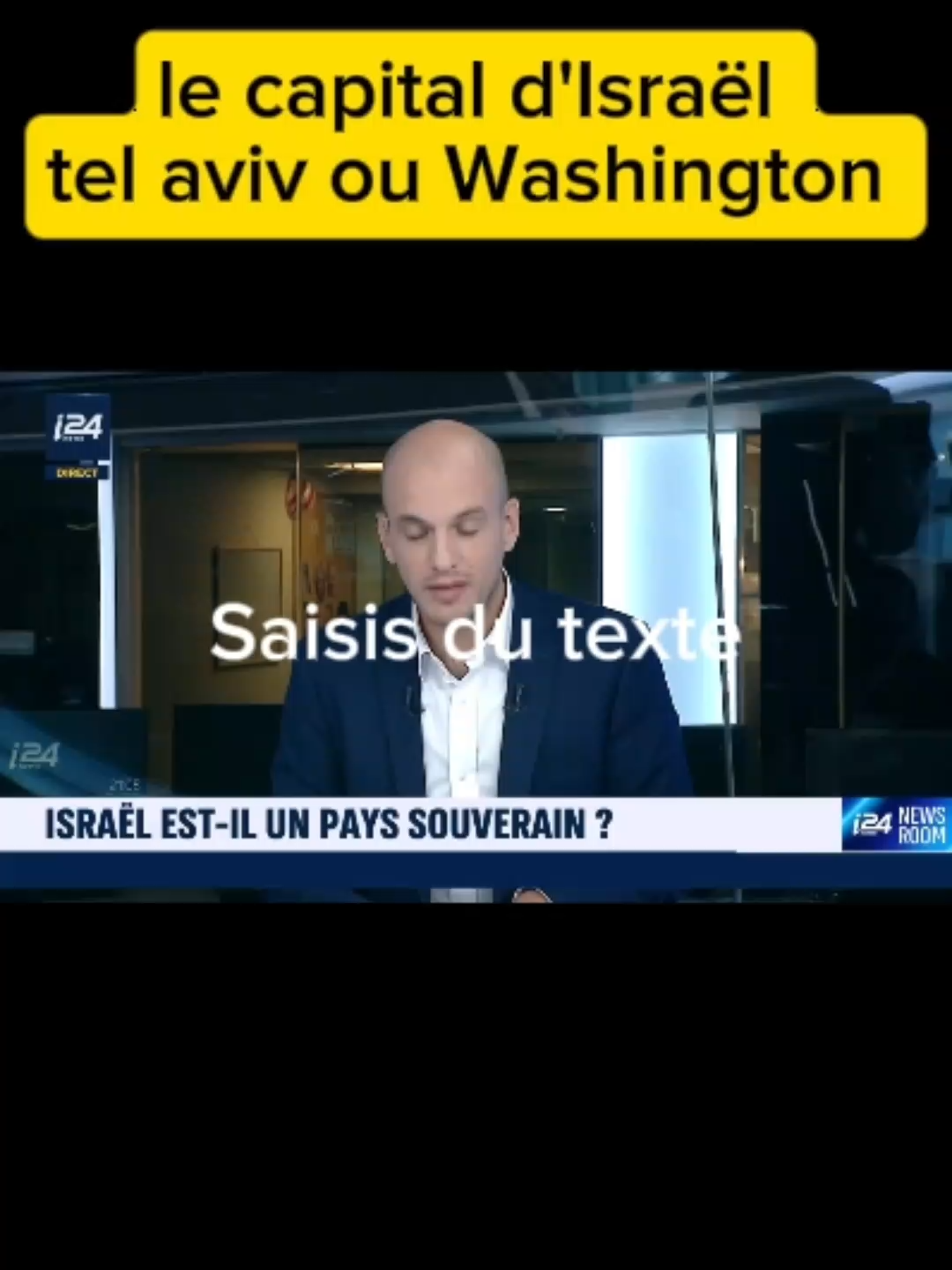 quelle est la vraie capitale de l'ETAT  d'Israël   tel avi ou Washington DC  #telaviv #jerusalem #israel #freepalestine