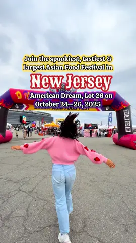 #sponsored  ✅Save this post 👇 and check out Dream Asia Food Fest @dreamasiafoodfest – Trick or Treat Edition 🎃 happening Oct 24–26 at American Dream Mall (Lot 26), NJ — 10AM to 10PM daily. @americandream  👻Halloween weekend just got a lot more delicious 🍜. Get ready for three days of food, fun & fright — with 90+ Asian food vendors, trick-or-treat candy at every booth, daily costume contests 🎭 (sponsored by Anime NYC), live performances 🎶, family workshops 🎃, photo ops, and so much more. ✨ Kids 10 & under get in FREE. 🎟️ Use my code “PUSTIKA10” at checkout for 10% OFF your tickets. VIPs, you’re in for a treat — early entry, express check-in, lounge access, and exclusive goodies! 🌟 🍬 Grab your crew, tag your foodie besties, and don’t miss the spookiest, tastiest Halloween fest in Jersey. 👻 Boo! Bite! Bao!  #DreamAsiaFoodFest #TrickOrTreatEdition #AsianFoodFestival #AnimeNYC    