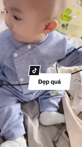 Bộ quần áo dài tay cúc bấm ấm áp cho bé từ 3-9kg #bothudongdaitaychobe #bothudongchobe #mebimreview 