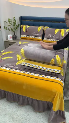 bộ chăn ga gối ni nhung cao cấp #changagoi #changagoilua #xuhuongtiktok #foryoupage 
