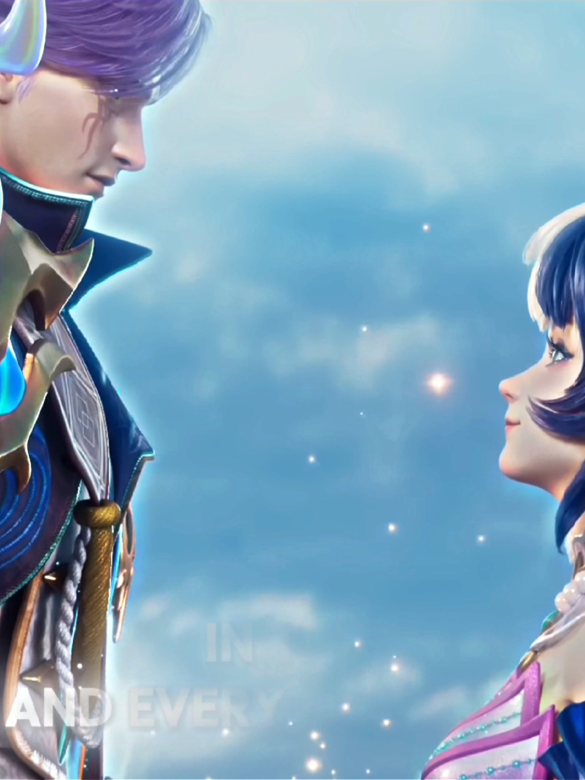 They are finally together 🥺 | Layla and Nolan  #MLBB #MLBB9TH #mobilelegends #mlbbtopcreation 