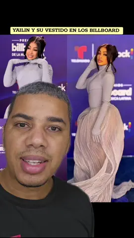 #yailinlamasviral y su vestido en los #Billboard 