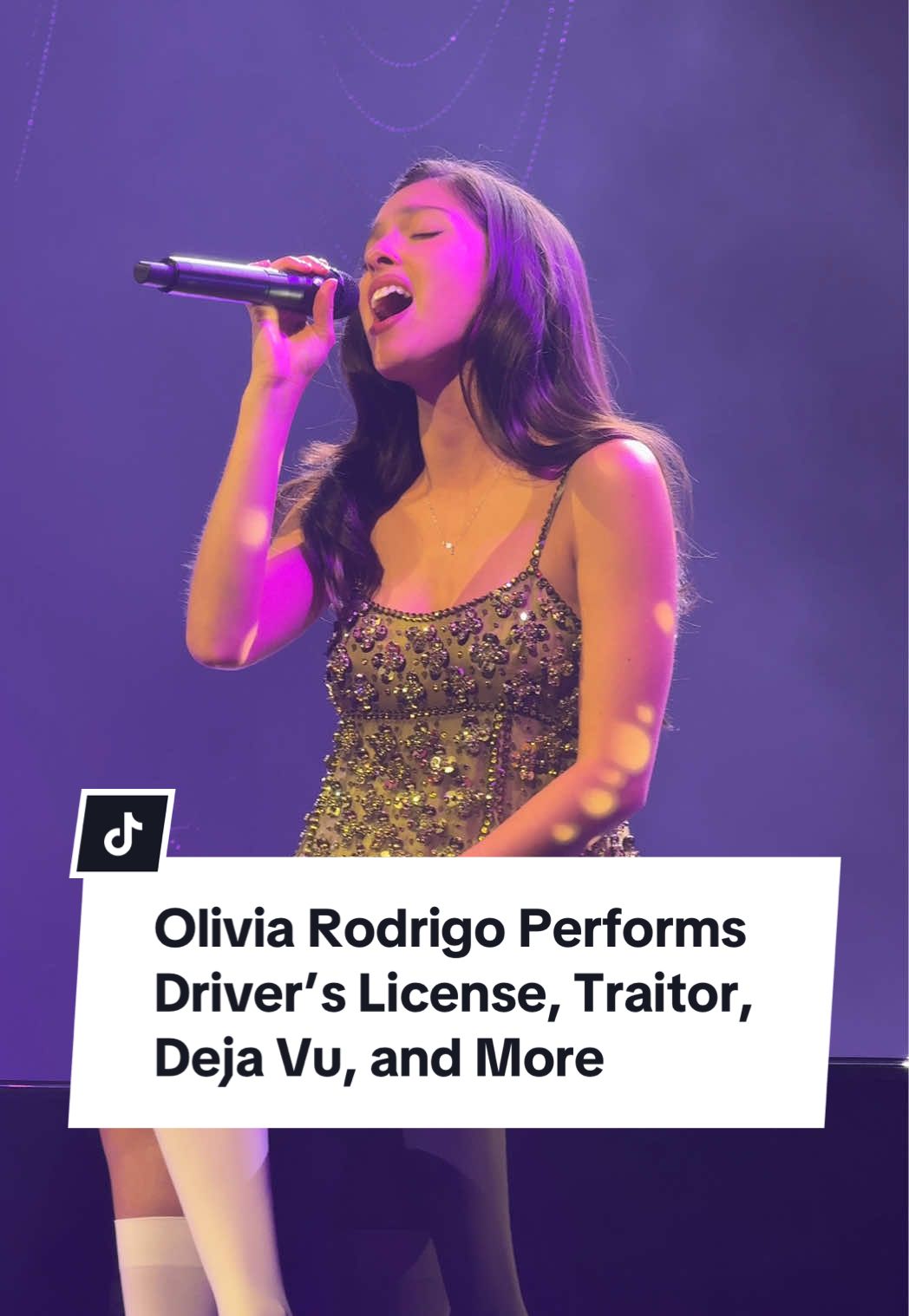 @Olivia Rodrigo performed her hit songs from #Sour during her one-night-only show in NYC in partnership with @American Express. #OliviaRodrigo 