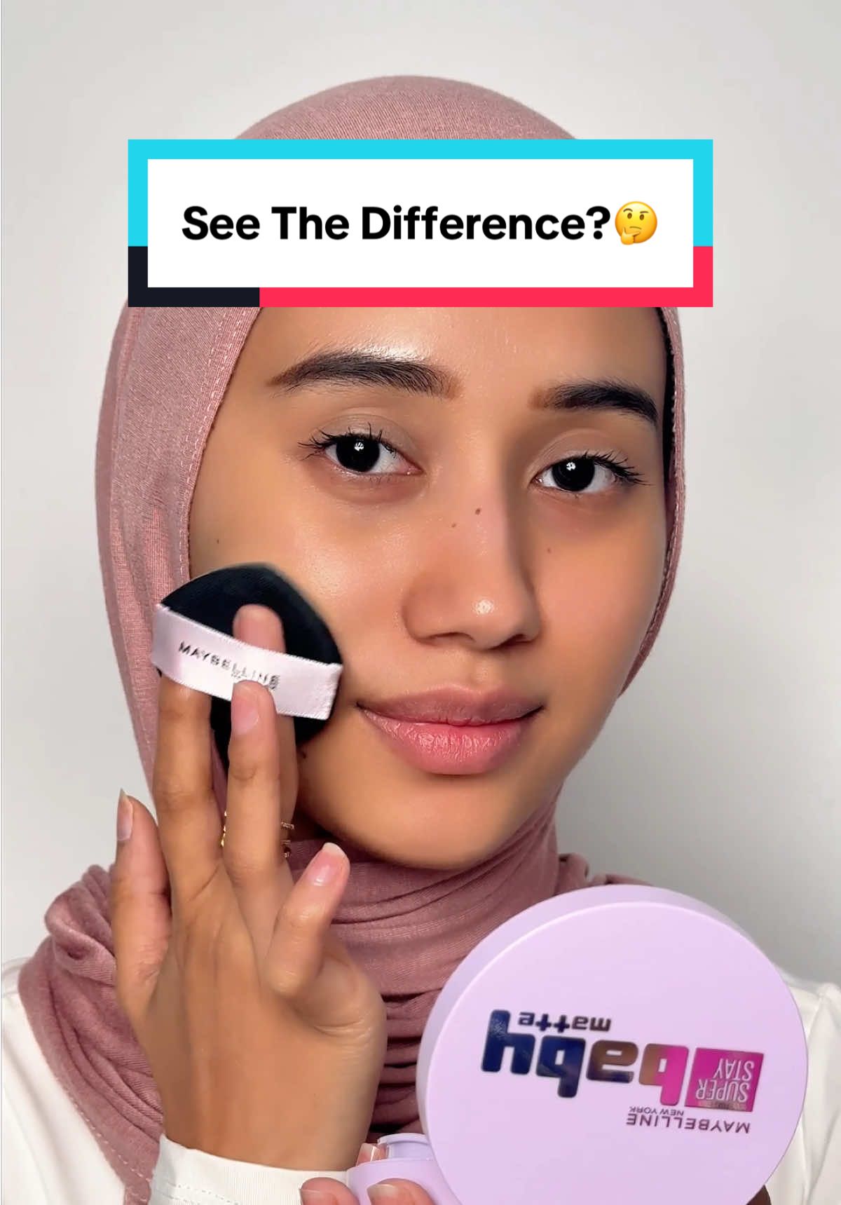 Just tap tap sikit je, terus flawless macam baby skin 😆💜🫧. #maybelline #maybellinemalaysia #maybellinecushion #FYP #macamfilter