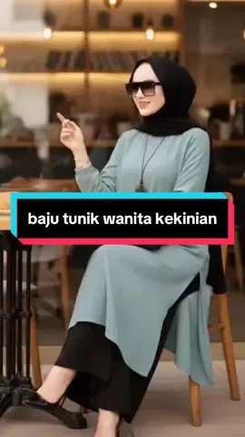Baju tunik wanita kekinian #bajutunik #bajuwanitakekinian #bajuwanita #modalkontendoang #sipalingaffiliate 