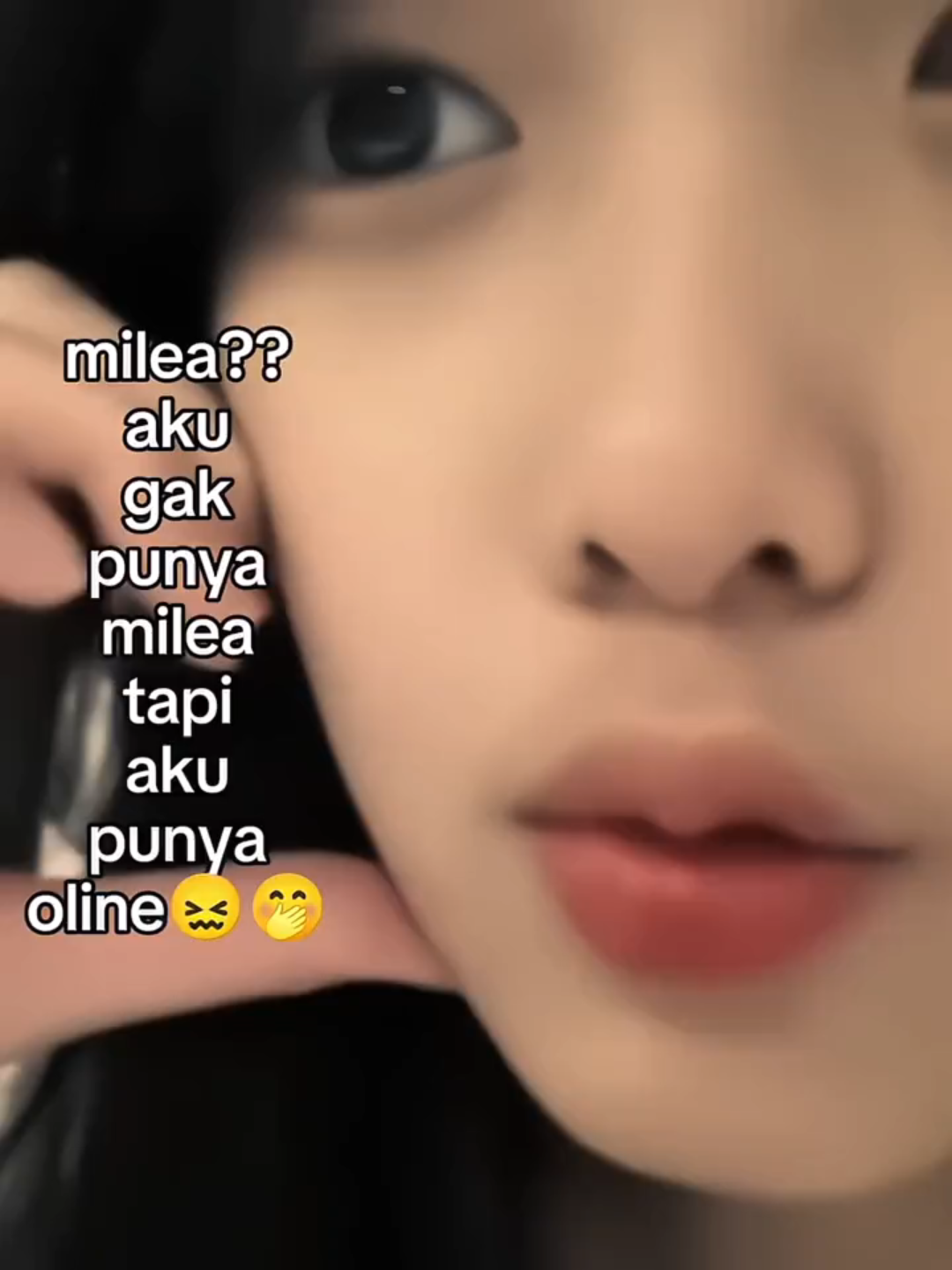 Milea? No no #olinejkt48 #olinemanuel #jkt48
